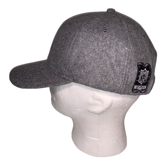 Super Bowl XLVI Hat NFL On Location Wool Blend Gray Cap NWOT Insert Giants Pats - Picture 5 of 8